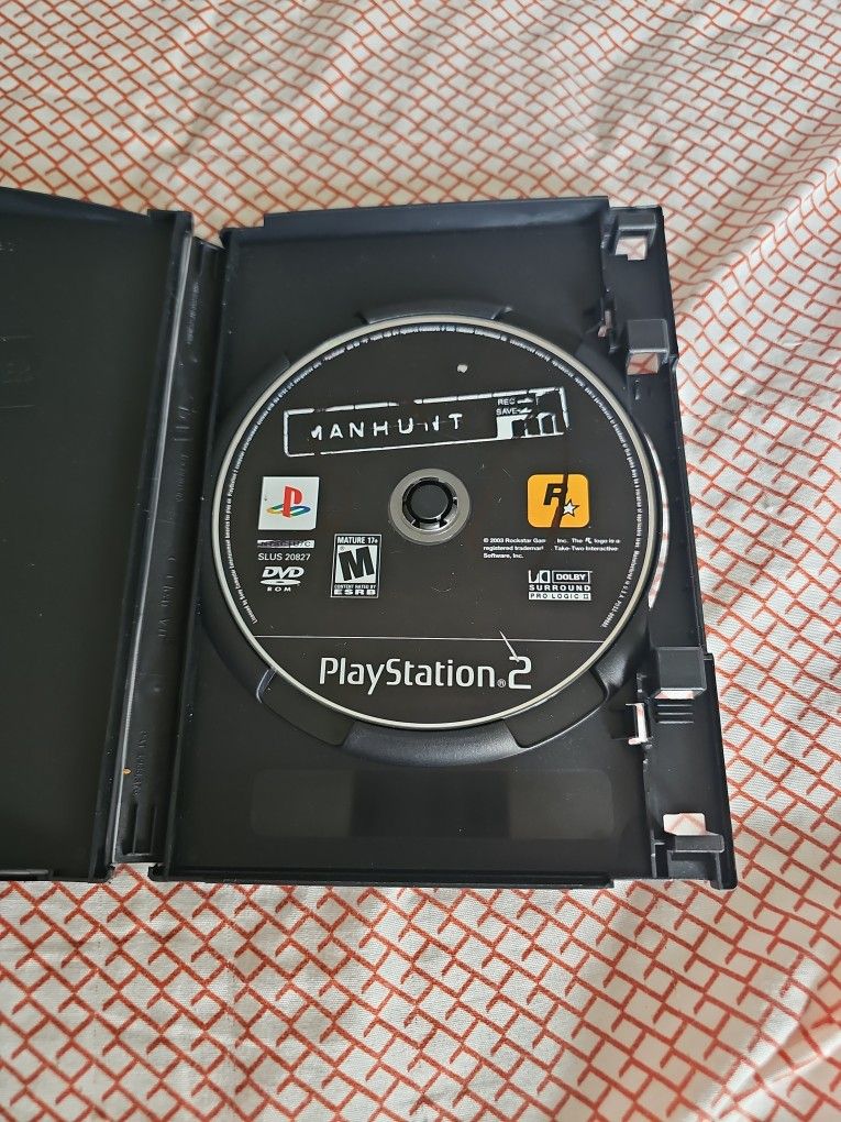 Ps2 Manhunt Disc Only
