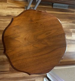 Amana Colonies Side Table — Signed