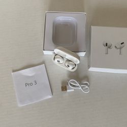 Pro 3 Wireless Earphones/Charging Case