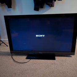 40" Sony Led TV With Remote 