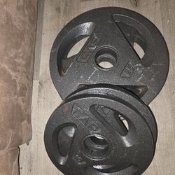 3 Sets Of Olympic Barbell Weights