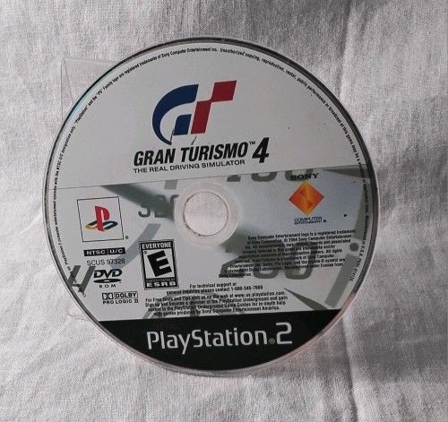Gran Turismo 4 PS2 (Disc Only, 2005)