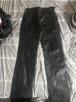 Hugo Buscati Leather Pants