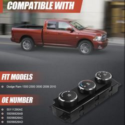 Heater A/C Climate Control Temperature Unit Compatible with 2009-2010 Dodge