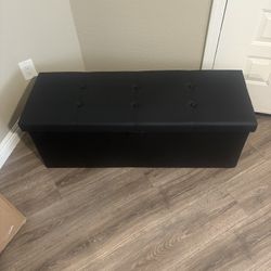 Storage ottoman bench