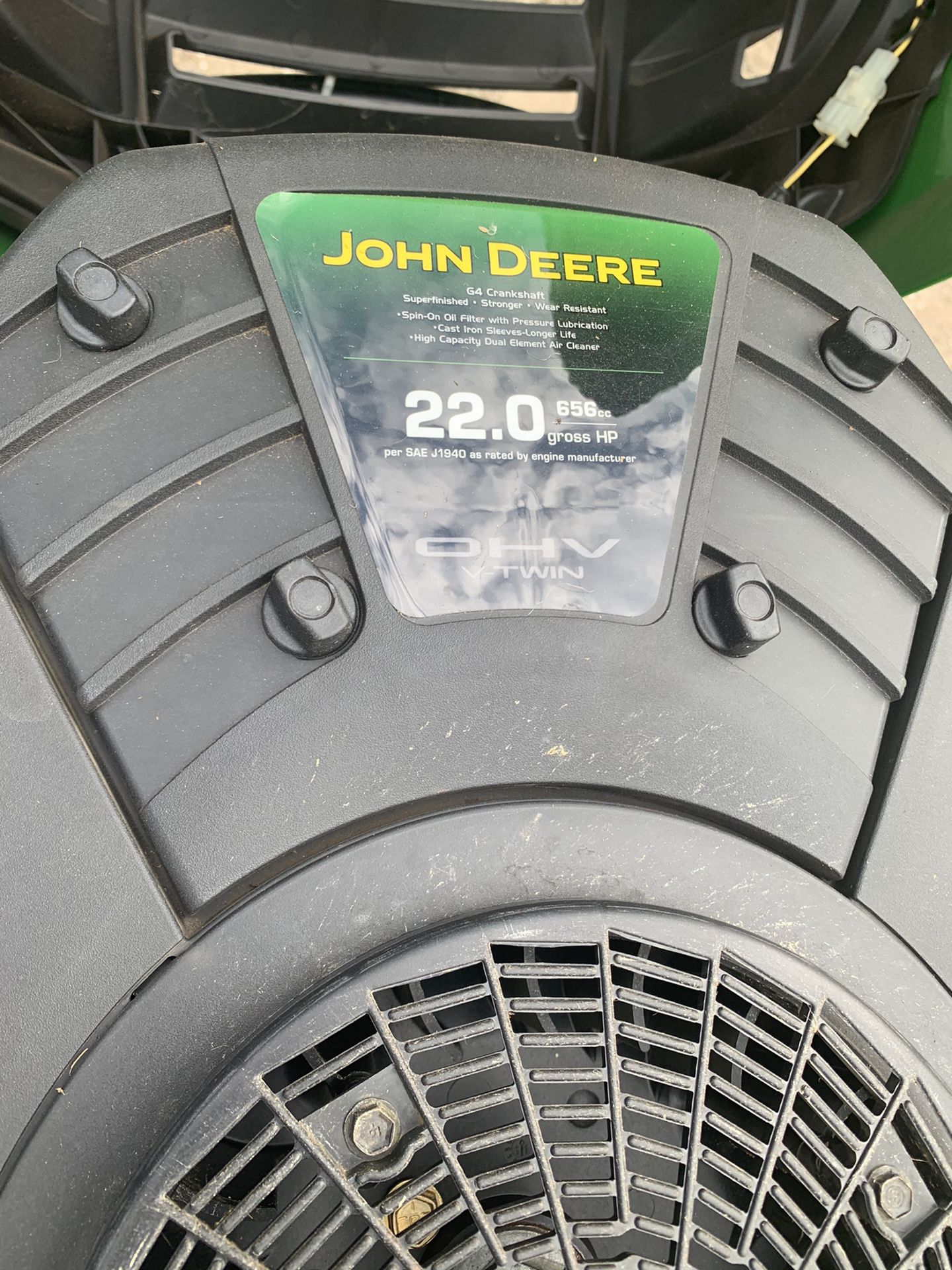2014 John Deere D130-42 riding lawn mower & tractor