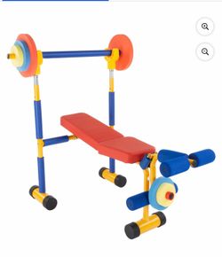 Juguete de pesas para niño