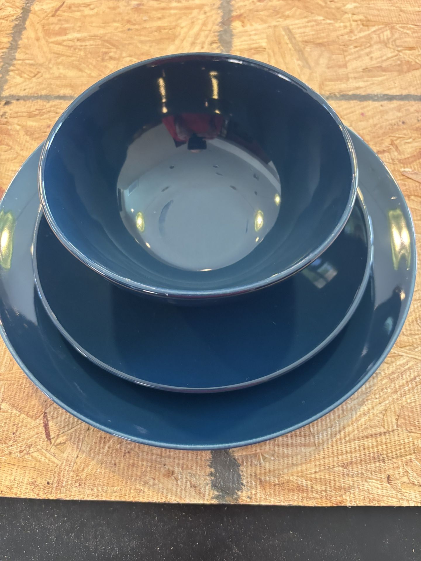 IKEA Beautiful Bright Blue Dishes
