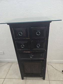 Pier One Distressed Tower Table 