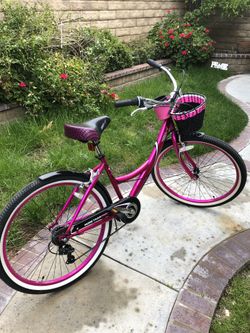 26 inch Susan G Komen seven speed cruiser Bike pink ribbon breast cancer for Sale in Santa Clarita CA OfferUp