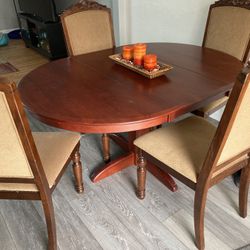Table And Four Chairs