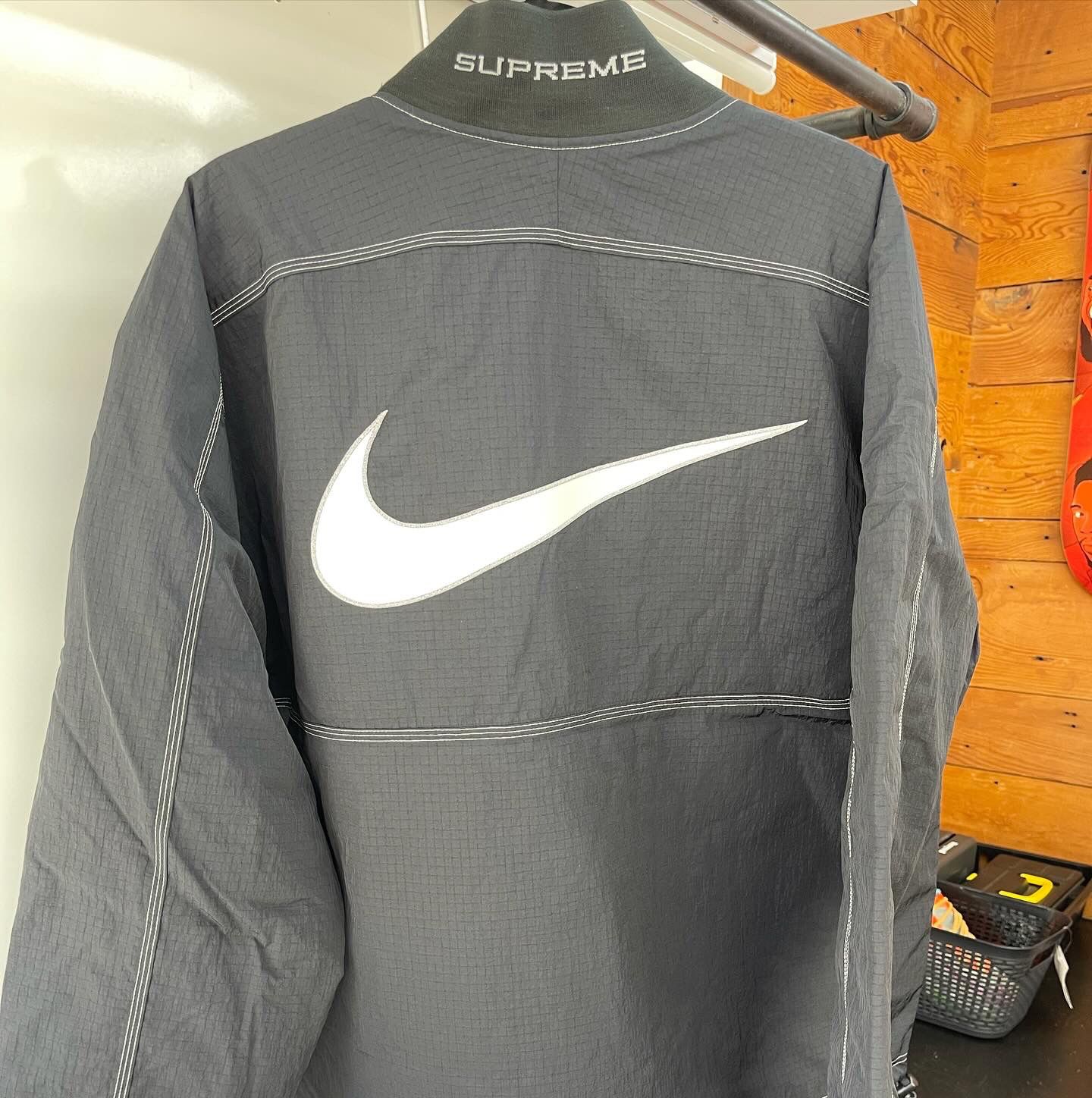 Supreme Nike Pullover Black Large 