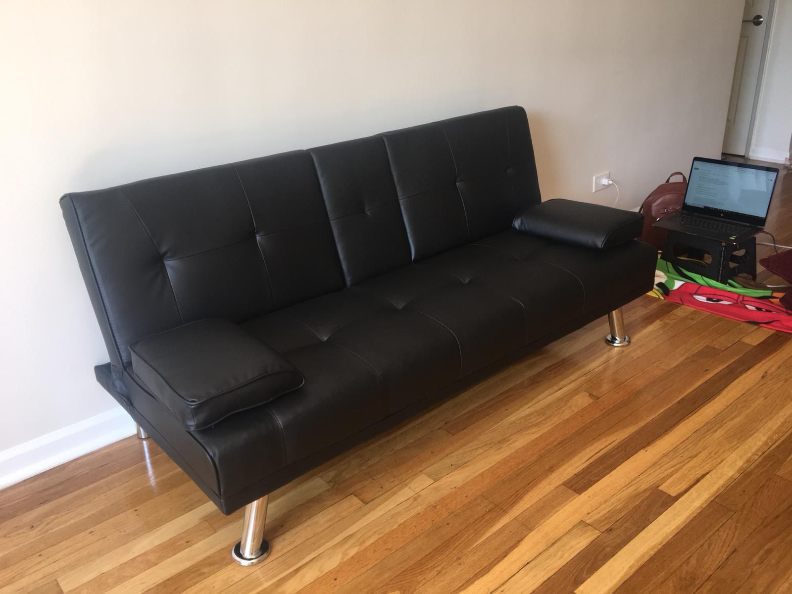 Brand new leather futon (wrong order)
