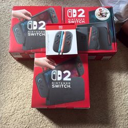 Nintendo Switch 2 And Accessories For Sale