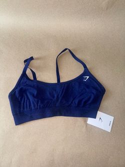 Gymshark Vital Seamless Sports Bra – Blue | NWT