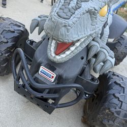 Power Wheels Jurassic World Dino Racer 12V Ride On Vehicle