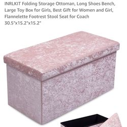 Ottoman Velvet Pink