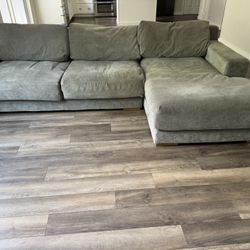West Elm Haven 2-Piece Chaise Sectional 