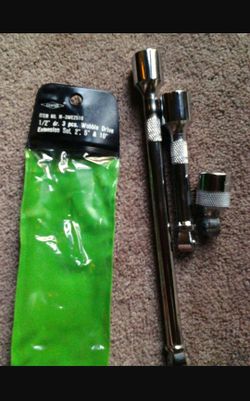 $55 NEW Made in Japan 
1/2 Drive Wobble 3 pc Extension set 2", 5", 10"
(Culver City Art's District)
