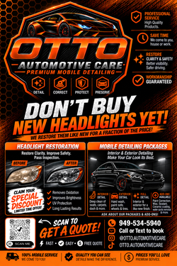Headlights restoration
