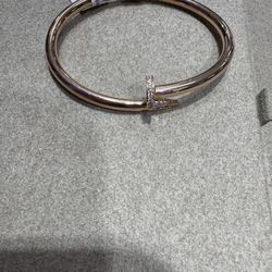 14k Nail Bracelet 