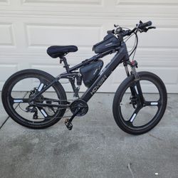 Ebike 21 Speed 26" Wheels