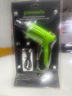 Greenworks 8V Dual Position Screwdriver