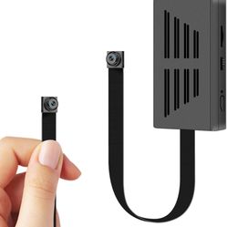 Hidden Camera DIY 1080P Mini Portable Spy Camera Covert Nanny Video Recorder with Motion Detection Security Cameras for Home, Office