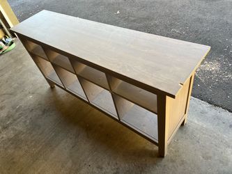 Hemnes console table