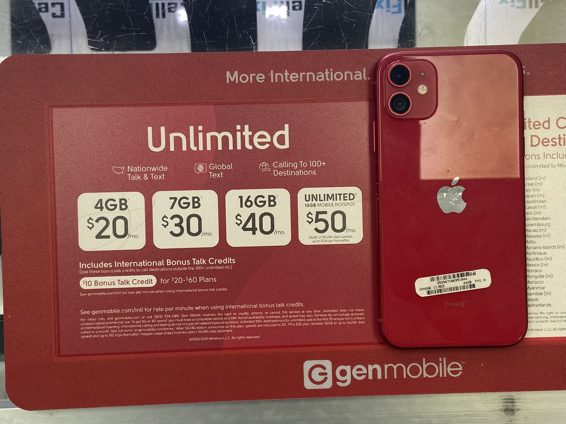 IPHONE 11 WITH SERVICE FOR 5️⃣0️⃣💰 TODAY‼️