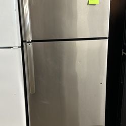 GE Stainless Top Freezer Refrigerator Guaranteed 