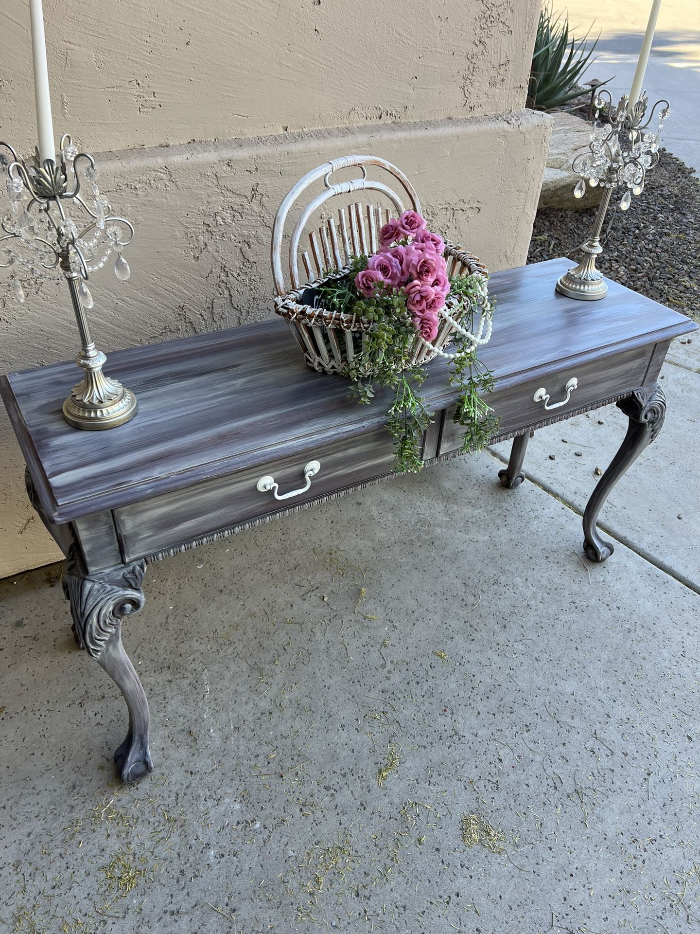 Coastal Console Table