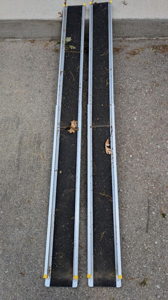 Aluminum Ramps 7" Wide X 7 Ft Long