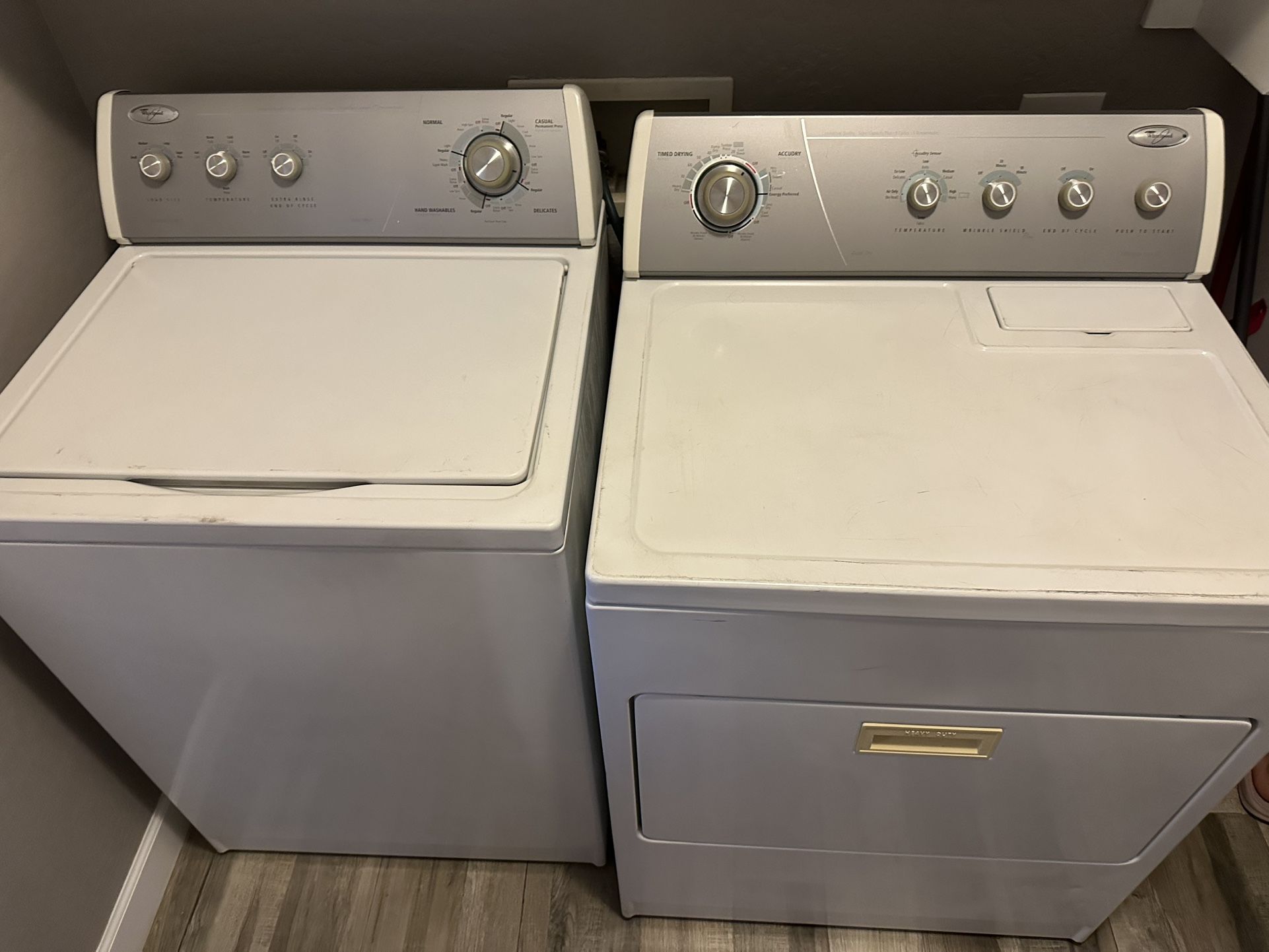Washer and Dryer