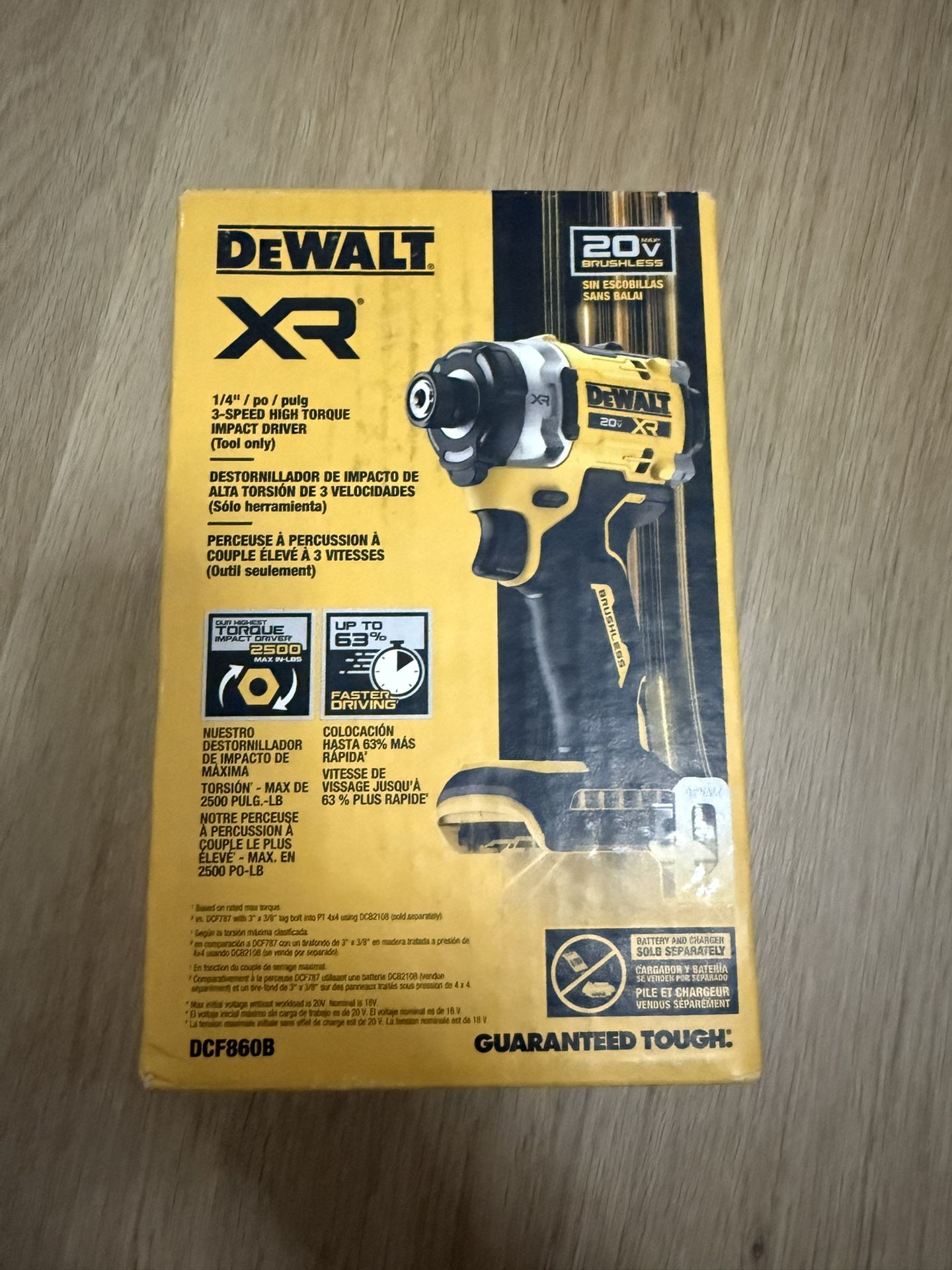 Dewalt Impact 1/4 XR