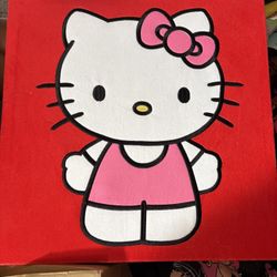 hello kitty fuzzy frame