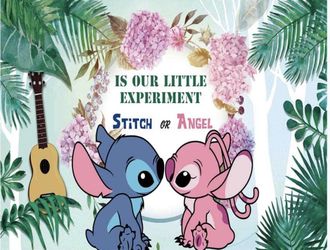 Stitch And Angel Banner
