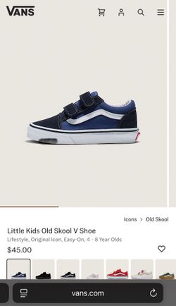 Vans - Little Kids Old Skool Vans Shoe
