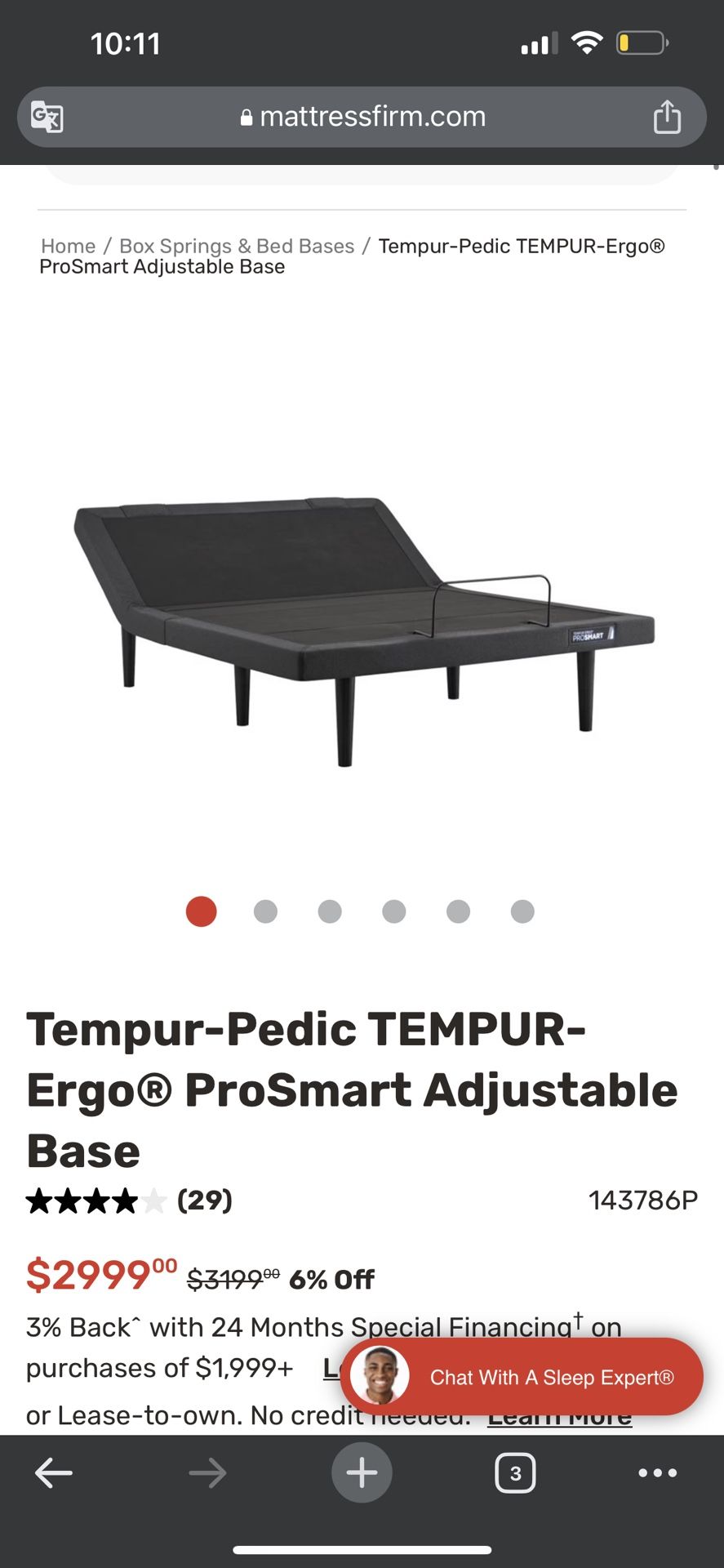 California King Adjustable Bed Pro Smart