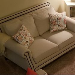 Loveseat, Oversized Chair, And Ottoman 