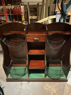 Storage Furniture With Nets And Hooks