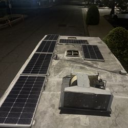 Renogy Semi-Flexible Solar Panel 100W 12V, 240° Bendable Solar Panel