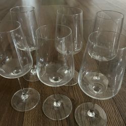 New Villeroy & Boch red wine glasses 6 or 6 white wine or 6 champagne