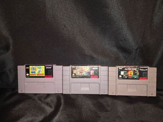 SNES Games Assorted