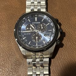Citizen Corso Eco-drive Blue Dial Stainless Steel Watch
