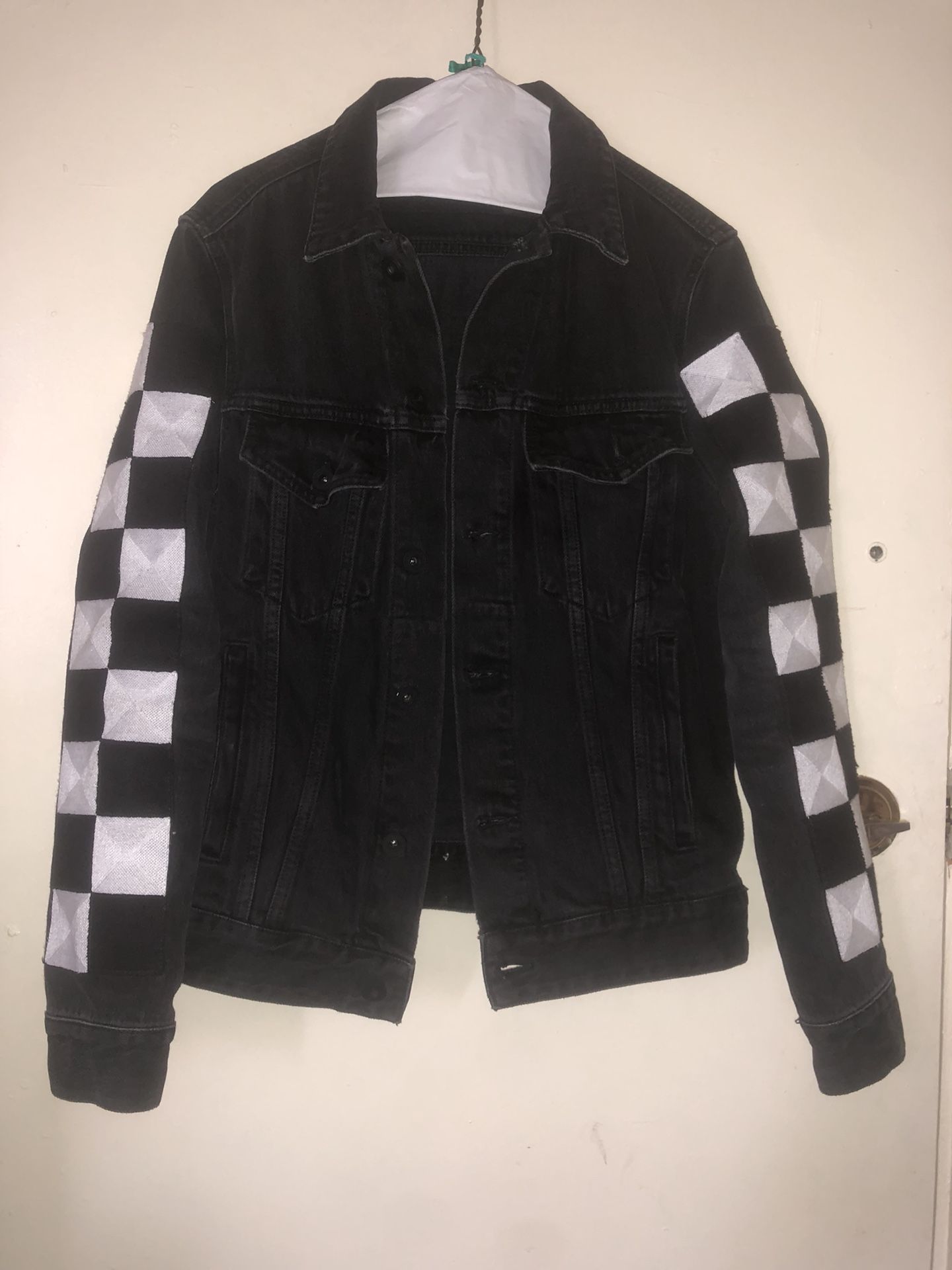 Off white checkered jacket