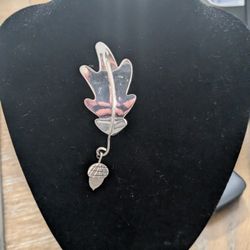 Anne Harvey Mexican Sterling Silver Large Brooch