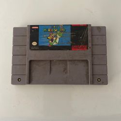 Super Nintendo Super Mario World Game