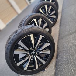 Wheels 17 5 Lugs Stock Honda