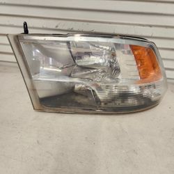 2009 To 2018 Dodge Ram Driver Side Headlight 